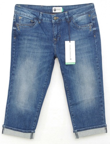 Pantalon corsaire jean freeman - pantalon,