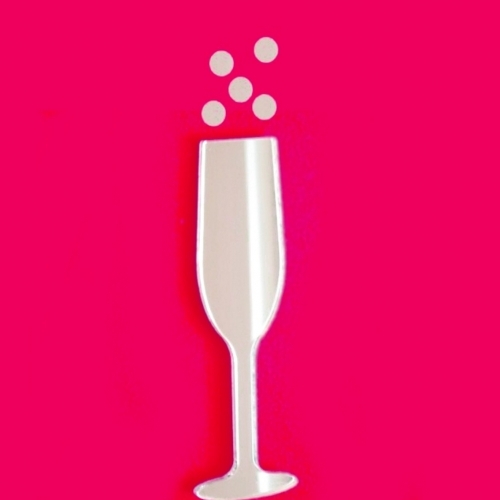 Champagne flûte bulles - champagne,