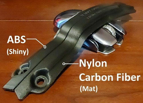 Carbon fiber light - carbon, fiber!