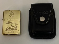 Guerre du Golfe : Briquet Zippo de l'US Navy - 1ere guerre du Golfe 1990