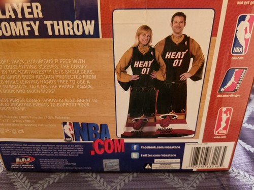 Nba miami heat throw blanket - heat,