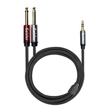 3.5mm TRS Stereo to Dual 1/4