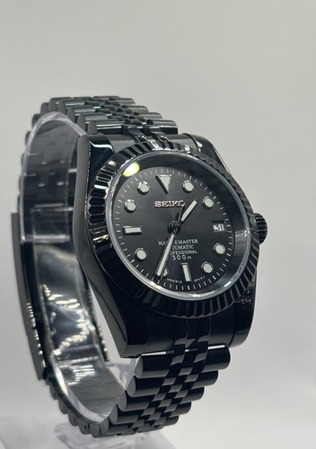 Seiko black fumé dial - -black,