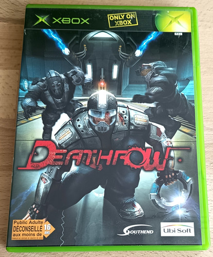 Xbox deathrow pal - xbox, cib