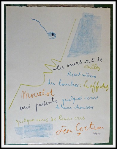 Jean cocteau les murs ont - jean,