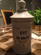 Ancien Pot à Pharmacie en