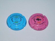 2 CAPSULES DE CHAMPAGNE - THIERRY HOTTE N°33.b et 33.c