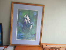 dessin encadré signé TO