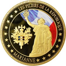 France, Médaille, Les piliers
