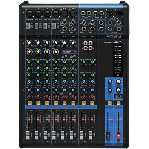 Yamaha mg12 input - yamaha, 12-input