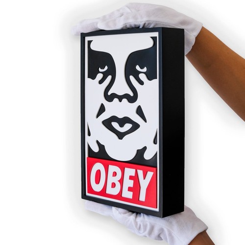 Obey shepard fairey sculpture - fairey,