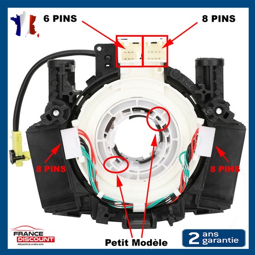 Contacteur tournant ressort - contacteur,