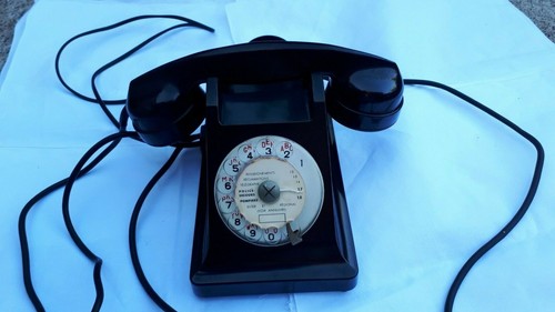 Ancien téléphone ptt - ancien, à