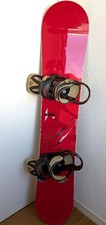 Snowboard rouge de novembre