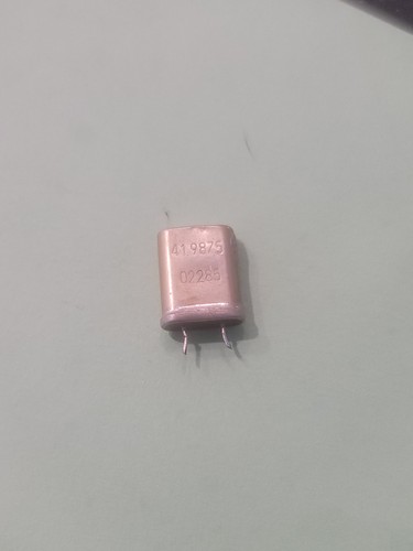 Meter crystal 9875 mhz - 11,