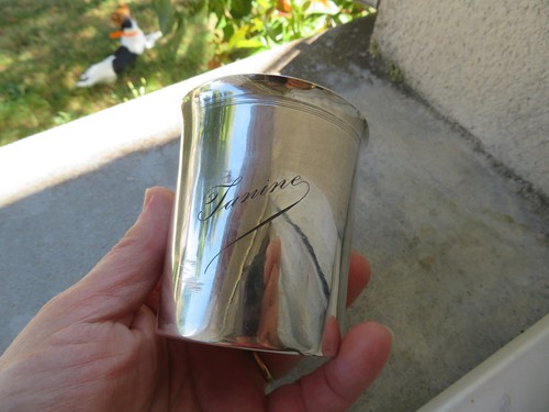 Timbale argent massif gr - en, 96