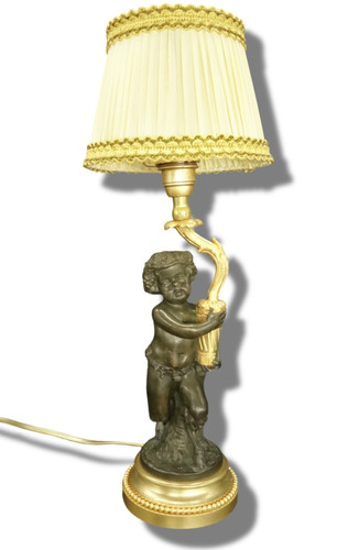 Lampe faune clodion style - faune,