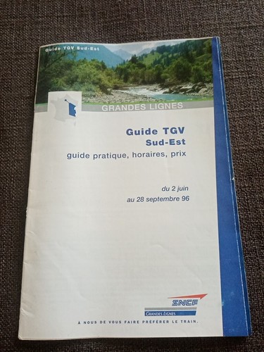 été 1996 chaix guide - ÉtÉ,