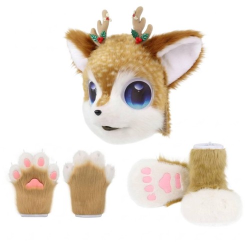 Tête fursuit avec pattes - tête, de