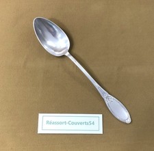 cuillère à ragout BOULENGER modèle LOUIS XVI FILETS et RUBANS métal argenté 26,5