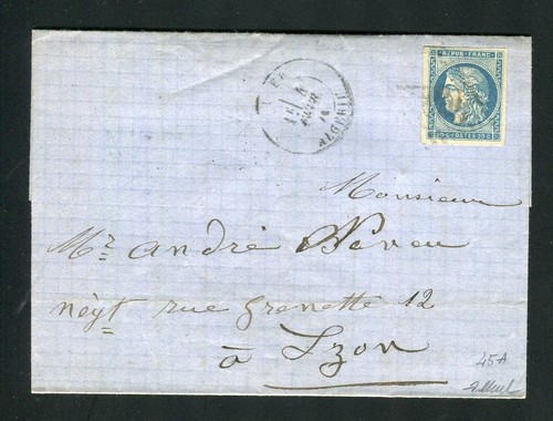 Rare lettre alger - rare, pour
