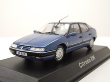 Citroën XM 1995 Bleu Modèle Auto 1:43 Norev