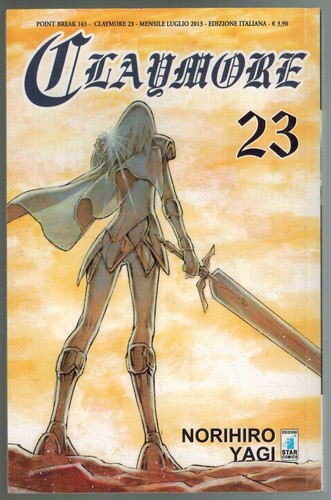 Claymore manga star comics - 23,