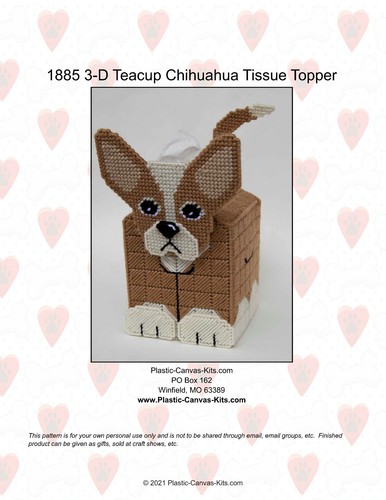 Teacup chihuahua dog - chihuahua, 3-d
