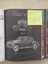 REVUE TECHNIQUE ROVER 75 TRACTEUR SOMECA DA 50 Om Cod 40 3770cc