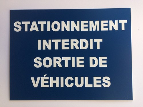 Plaque panneau stationnement - plaque,,