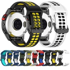 20mm Watch Silicone Montre Bracelet Bande Unisex pour Garmin fenix 7S/ 6S/5S
