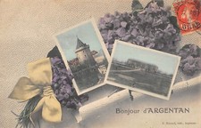 CPA 61 BONJOUR D'ARGENTAN