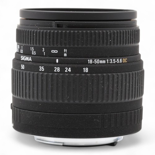 Objectif zoom sigma 50mm - zoom, 18-50mm
