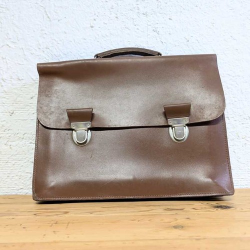 Ancienne serviette cuir des - serviette,