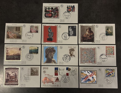 Timbre france lot fdc - lot,