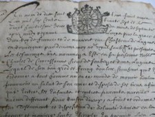 Testament manuscrit 8 pages