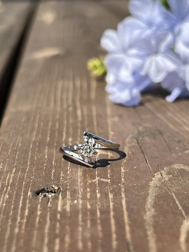 Bague gris 18k diamant - bague, or