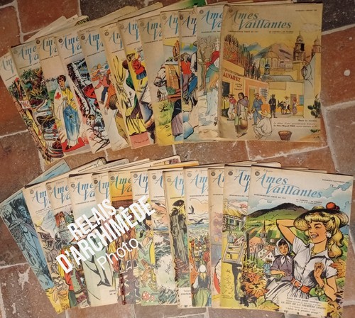 Lot magazines anciens - de, 25