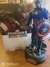 FIGURINE 1/6 HOT TOYS MMS360 CAPTAIN AMERICA BATTLING VERSION