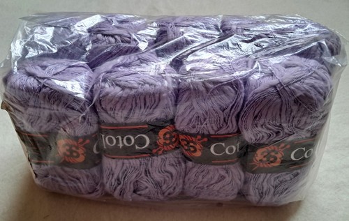 Lot pelotes coton à - 9,