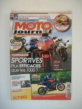 MOTO JOURNAL n°1965 SUZUKI GSX R 750-DUCATI 848 EVO-TRIUMPH DAYTONA 675 R-KATANA