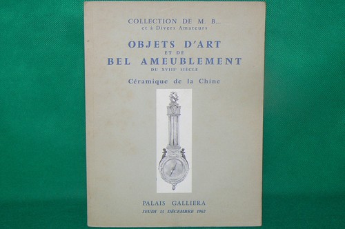 Catalogue ventes aux enchères