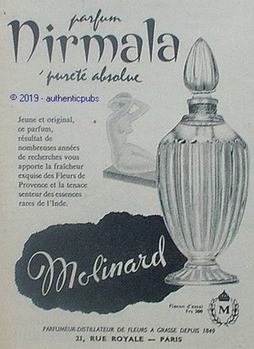Publicite molinard parfum - publicite,