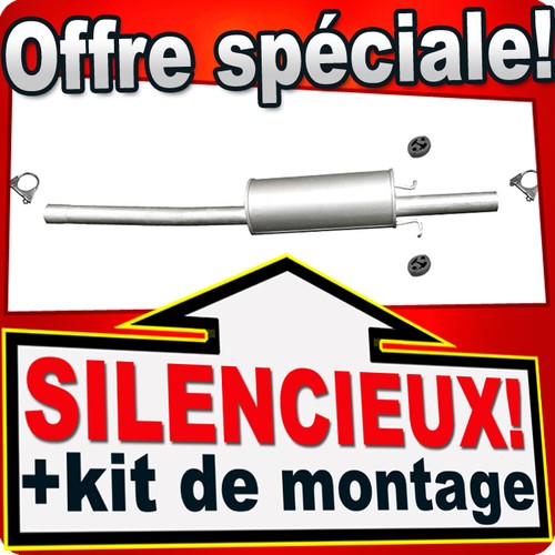 Silencieux intermédiaire pour - silencieux,