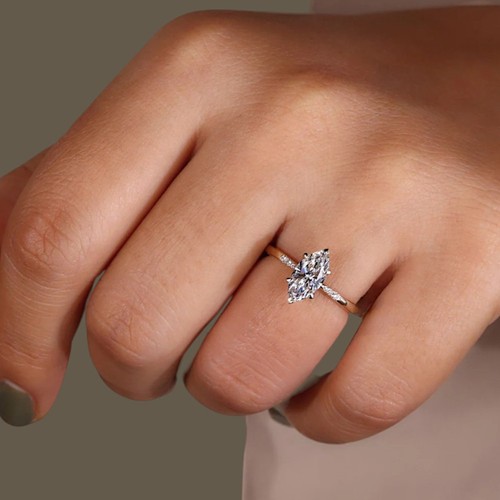 Bague jaune carats - en, 18