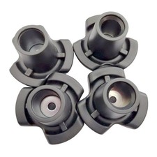 4 pièces canne conseils robuste anti-dérapant trépied accessoire autoportant