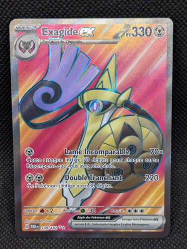 Carte pokemon exagide - carte,