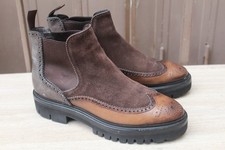 Boots santoni chelsea cuir - santoni,