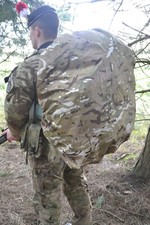 UKOM 120 Litre Mtp Sac à Dos/Bergen Housse - Multi Terrain Motif - UK Fabriqué