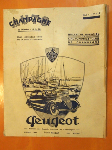 Auto champagne mai 1938 - auto, 1938-